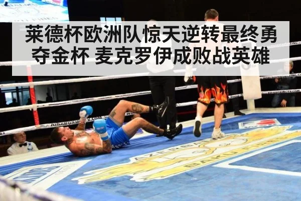 莱德杯欧洲队惊天逆转最终勇夺金杯 麦克罗伊成败战英雄